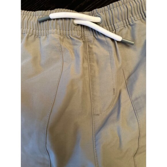 Colorful Planet Boys Utility Jogger Pants L 10/12 Beige Elastic Waist Drawstring - Picture 3 of 7